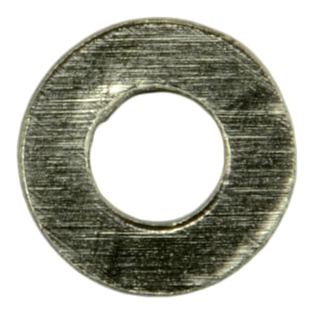 Midwest Fastener Flat Washer, For Screw Size M2.5 , Steel Zinc Plated Finish, 50 PK 66951